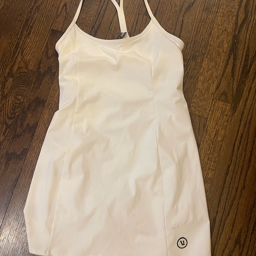 Vuori Cream Mini Dress